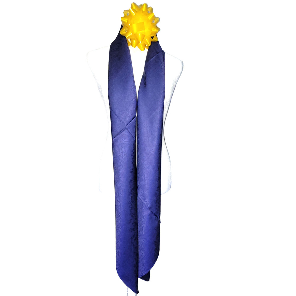 NWT Double Sided Silk Scarf 52"x52" Large Square Shawl Wrap XiangYunSha 3666 - Picture 12 of 12